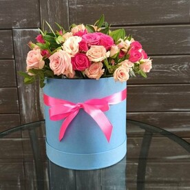 Милая коробочка с розами