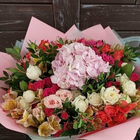 Букет "Все краски лета"