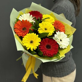 Букет из 9 гербер