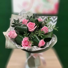 Экспресс из розовых роз