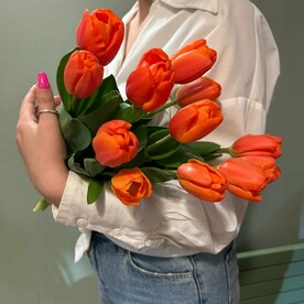 Букет 11 тюльпанов