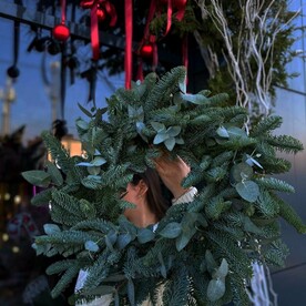 Новогодний венок М