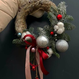 Новогодний венок S