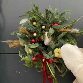 Новогодний венок М