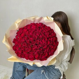 101 роза Шикарный букет