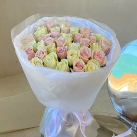 Букет 35 кенийских роз