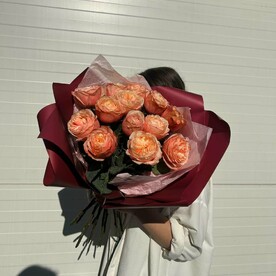 Букет из 13 роз кахала