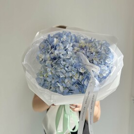 Букет из голубых гортензий 🦋