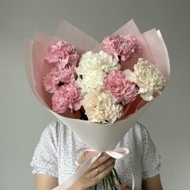 Букет из диантусов