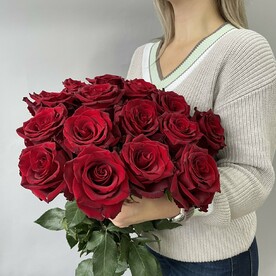 БУКЕТ ИЗ 15 КРАСНЫХ РОЗ ЭКСПЛОРЕР