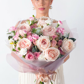 Букет с пионовидной розой 😍 БУКЕТ 255