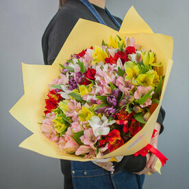 Букет из 29 альстромерий микс, арт: 186