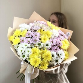 Микс из хризантем