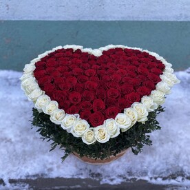 Корзина сердечко