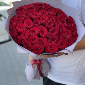 Красная роза-51