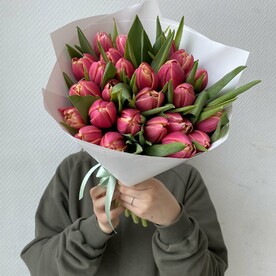 Тюльпаны пионовидные премиум