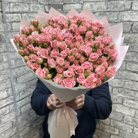 Кустовые розы лидия