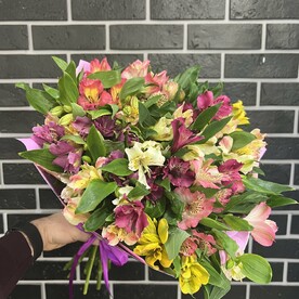 Букет из 17 Альстромерии