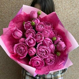 Кустовые пионовые  розы мистик ароматные. Мечта каждой девушки