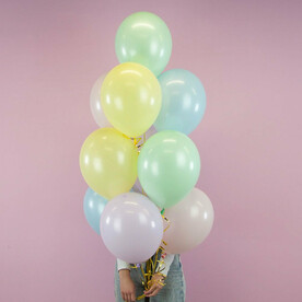 Набор шаров с гелием № 627 - в потолок 25 шт ( аэродизайн )