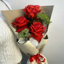 Авторский букет 169 - с французской розой