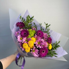 Авторский букет 178 - Яркий лес