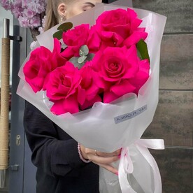 Букет из 5-ти французскиз роз