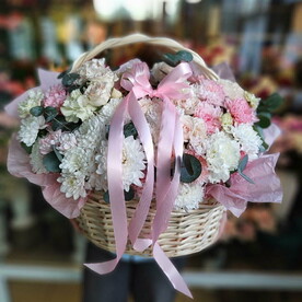 Корзина с цветами