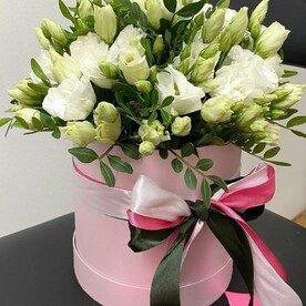 Лизиантус Эустома, Фисташка, Шляпная коробка