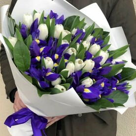 Ирис в цвету