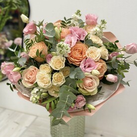 Роскошный розовый букет!₽