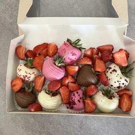 Набор клубники в бельгийском шоколаде