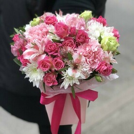 Розовая вата