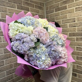 Букет из 11шт Гортензии