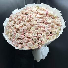 Кустовые розы 51шт