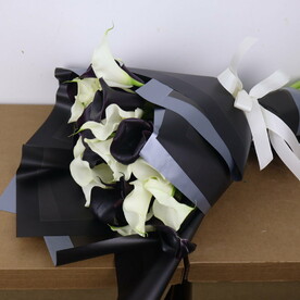 Черно-белые каллы