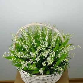 101 ландыш в корзине