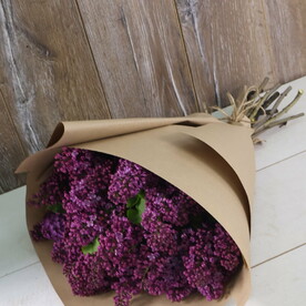 Сирень в крафте