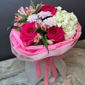 Букет «первый поцелуй»