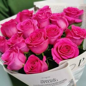 Букет Из 15 Роз Пинк Флойд