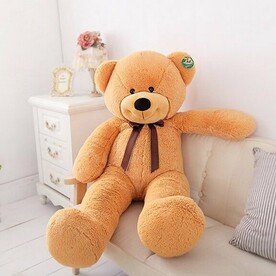 Большой оранжевый мишка