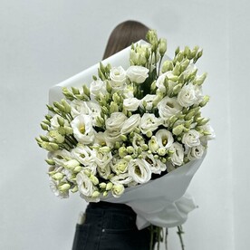 Белая эустома (А021)