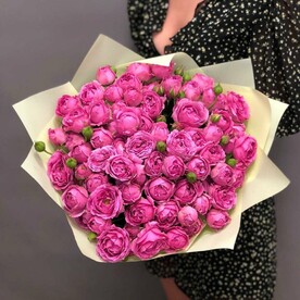 Пиономания. 29 шт Роза пионовидная