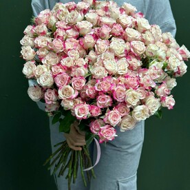 Прекрасные кустовые розы