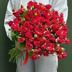 Прекрасные кустовые розы