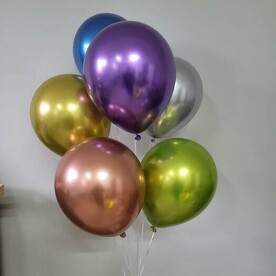 Набор из зеркальных шаров 6 шт