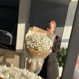 Акция🔥Букет из ромашек в крафте❤️😍