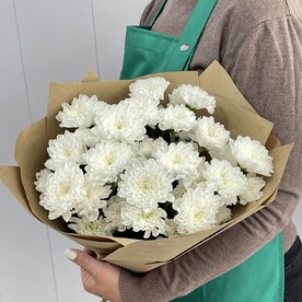 Букет с хризантемой