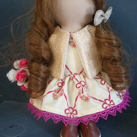 Интерьная Кукла ручной работы