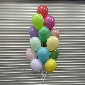 Воздушные шары ассорти 20 штук с гелием
